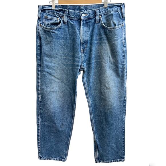 Carhartt B460 DVB Relaxed Fit Straight Leg Jeans Mens Sz 38 x 30 Blue Casual - Picture 1 of 9